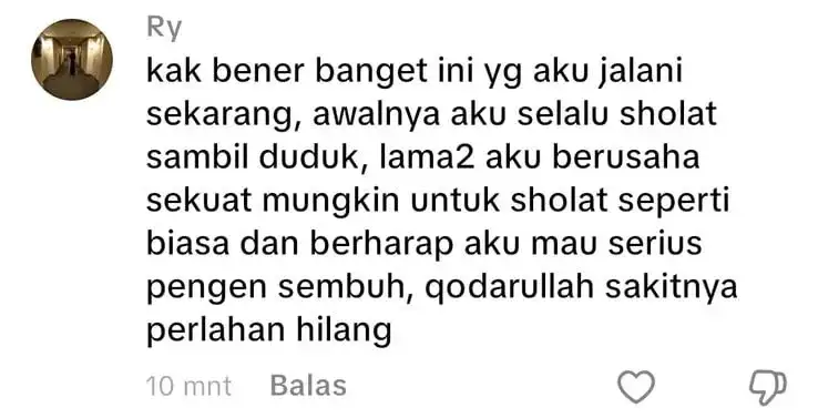 Cerita Kesembuhan Saraf Kejepit